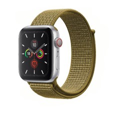 Ремінець для Apple Watch 38mm/40mm/41mm Nylon Sport Loop Olive Green