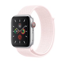 Ремінець для Apple Watch 38mm/40mm/41mm Nylon Sport Loop Pearl Pink
