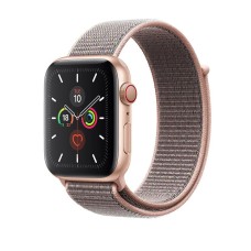 Ремінець для Apple Watch 38mm/40mm/41mm Nylon Sport Loop Pink Sand