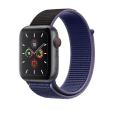 Ремінець для Apple Watch 38mm/40mm/41mm Nylon Sport Loop blue black