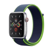 Ремінець для Apple Watch 38mm/40mm/41mm Nylon Sport Loop neon lime