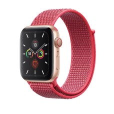 Ремінець для Apple Watch 38mm/40mm/41mm Nylon Sport Loop Hibiscus