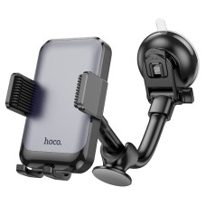 Автомобільний тримач Hoco H27 Rock push-type car holder (center console) Black