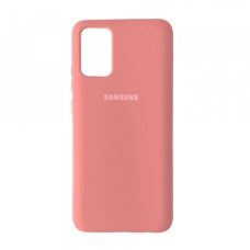 Чохол Silicone Case Full для Samsung A02S (A025) Pink