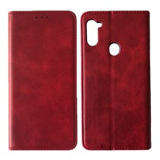 Чохол книжка Black TPU Magnet для Samsung A11 (A115) Red
