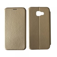 Чохол книжка Level для Samsung A7 2016 (A710) Gold