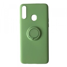 Силікон iFace №2 кільце+магніт Samsusung A20S (A207) Green
