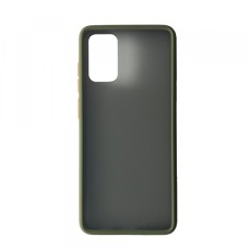 Чохол Накладка Gingle Matte Case Samsung S20 green/orange