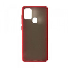 Чохол Накладка Gingle Matte Case Samsung A21S (A217) red/black