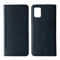 Чохол книжка Black TPU Magnet для Samsung A51 (A515) Blue