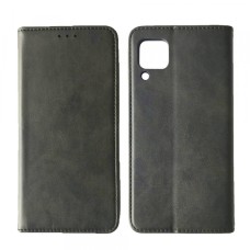 Чохол книжка Black TPU Magnet для Samsung A12 (A125) Gray