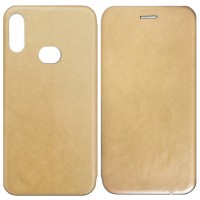 Чохол книжка Level для Samsung A10s (A107) Gold