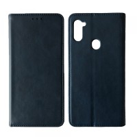 Чохол книжка Black TPU Magnet для Samsung A11 (A115) Blue