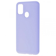 Чохол Silicone Case Full для Samsung A21S (A217) Lilac