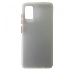 Чохол Накладка Gingle Matte Case Samsung A41 (A415) white/red