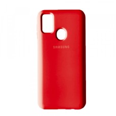 Чохол Silicone Case Full для Samsung A21S (A217) Red