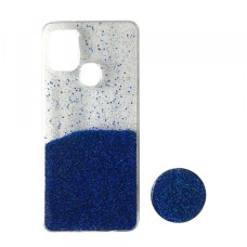 Силікон Fashion popsoket для Samsung A21S (A217) blue