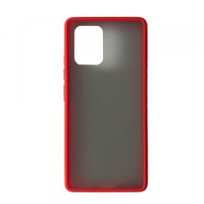 Чохол Накладка Gingle Matte Case Samsung S10 Lite red/black