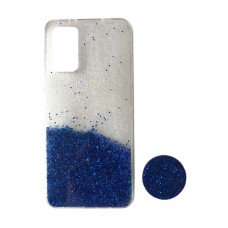Силікон Fashion popsoket для Samsung A02S (A025) blue