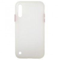 Чохол Накладка Gingle Matte Case Samsung A10 (A105) white/red