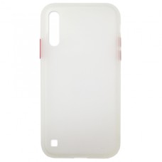 Чохол Накладка Gingle Matte Case Samsung A10 (A105) white/red