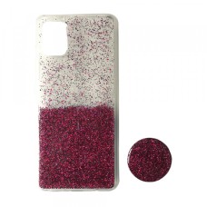 Силікон Fashion popsoket Samsung A31 (A315) pink