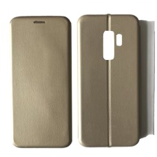 Чохол книжка Level для Samsung S9 Plus Gold