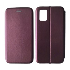 Чохол книжка Level для Samsung A02S (A025) Marsala