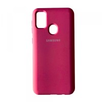 Чохол Silicone Case Full Samsung A21S (A217) Hot Pink