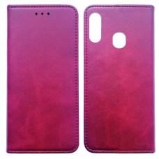 Чохол книжка Black TPU Magnet для Samsung A40 (A405F) Pink