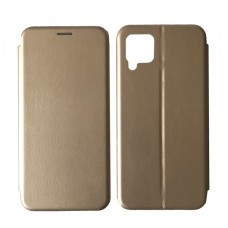 Чохол книжка Level для Samsung A12 (A125) Gold