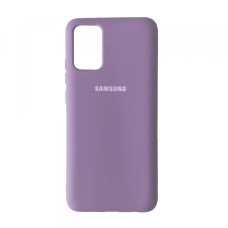 Чохол Silicone Case Full для Samsung A02S (A025) Lilac