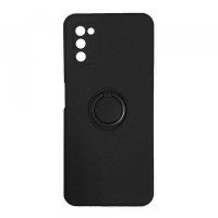 Чохол Ring Case Samsung A03S (A037) Black