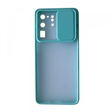 Накладка Camera Matte Case Samsung S20 Ultra light blue