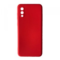 Чохол Silicone Case Camera (no logo) Samsung A02 (A022) red