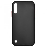 Чохол Накладка Gingle Matte Case Samsung A10 (A105) black/red