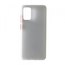 Чохол Накладка Gingle Matte Case Samsung S20 white/red