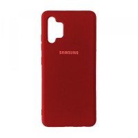 Чохол Silicone Case Full Samsung A32 4G (A325) Red