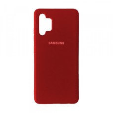Чохол Silicone Case Full Samsung A32 4G (A325) Red