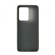 Чохол Накладка Gingle Matte Case Samsung S20 Ultra green/orange
