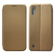 Чохол книжка Level для Samsung A01 (A015) Gold