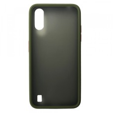 Чохол Накладка Gingle Matte Case Samsung A01 (A015) green/orange