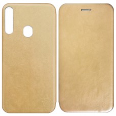 Чохол книжка Level для Samsung A20s (A207) Gold
