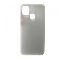 Чохол Накладка Gingle Matte Case Samsung M31 (M315) white/red