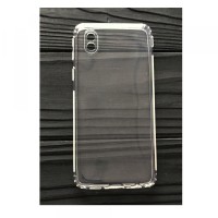 Силікон 0.5mm із заглушками+захист камери Samsung A01 Core (A013) Clear