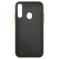 Чохол Накладка Gingle Matte Case Samsung A20s (A207) green/orange
