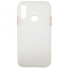 Чохол Накладка Gingle Matte Case Samsung A10s (A107) white/red