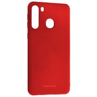 Чохол Силікон MOLAN CANO Jelly Case Samsung A21 (A215) red