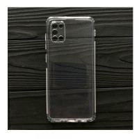 Силікон 0.5mm із заглушками+захист камери Samsung A31 (A315) Clear