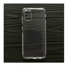 Силікон 0.5mm із заглушками+захист камери Samsung A31 (A315) Clear